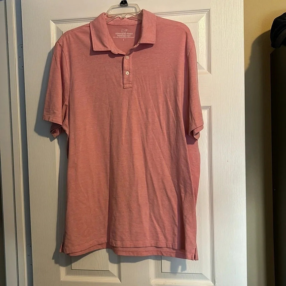 Vineyard Vines Other - Vineyard Vines Edgartown men’s pink short sleeve polo shirt size large